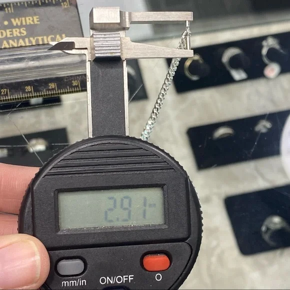 925 Sterling Silver Curb Link Cuban Chain Necklace - Picture 12 of 12